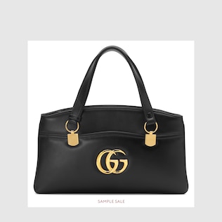 Borsa a mano Arli in pelle misura grande