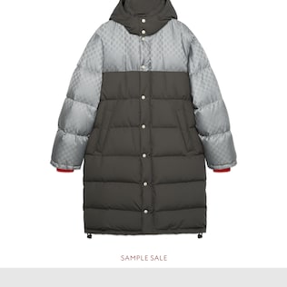 Jacke aus GG Nylonjacquard