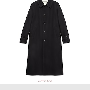 Cappotto in lana