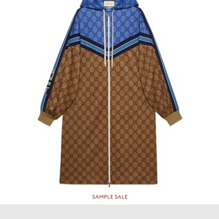 GG technical jersey jacket