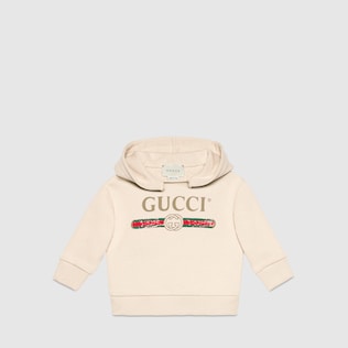 〔ベビー〕GUCCI ロゴ スウェットシャツ