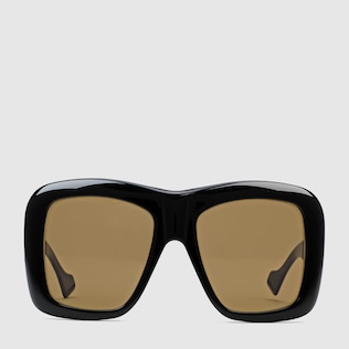 Lunettes de soleil carrées oversize