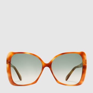 Lunettes de soleil carrées oversize