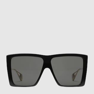 Square-frame sunglasses