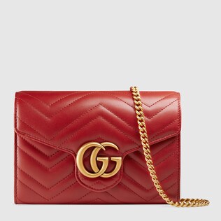 GG Marmont Mini-Tasche aus Matelassé