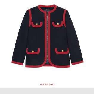 Jacke aus Vintage-Tweed