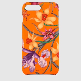 オンライン限定 フローラ プリント iPhone 8 Plus ケース