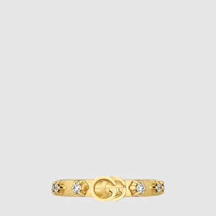 Anillo GG Running de Oro Amarillo