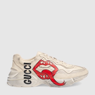 Sneaker Rhyton con stampa bocca