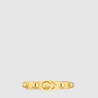 GG Running ring in yellow gold