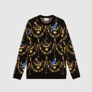 Voliére wool jacquard sweater
