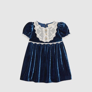 Baby velvet dress