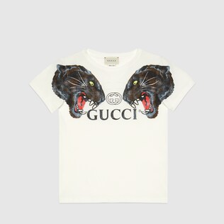 Kinder T-Shirt mit Panthern