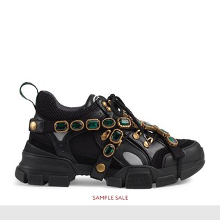 Women's Flashtrek sneaker with removable crystals
