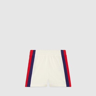 Baby jersey shorts with Web