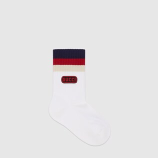 Kinder Socken aus Baumwolle mit Gucci Game