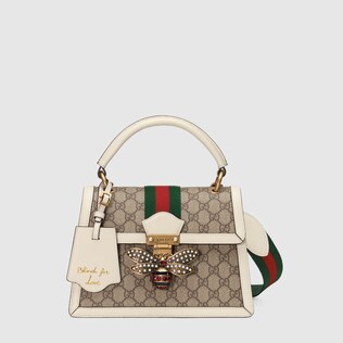 Queen Margaret small GG top handle bag