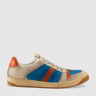 Sneaker Screener in pelle