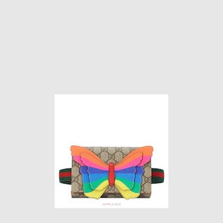 Marsupio con farfalla arcobaleno su GG