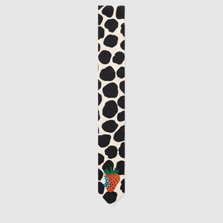 Neck bow with Gucci Strawberry print