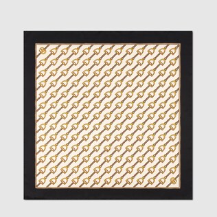 Pañuelo con Estampado de Estribos