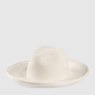 Sombrero de Fieltro de Ala Ancha