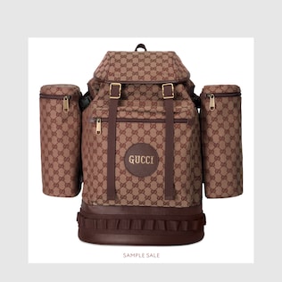Mochila Grande de Lona con GG