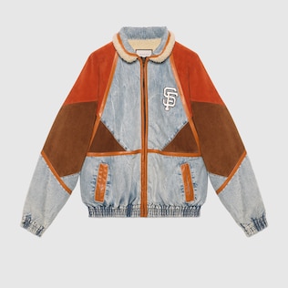 Men's denim jacket with SF Giants™ patch