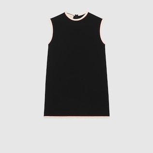 Stretch viscose tunic top
