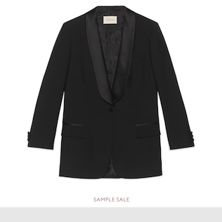 Veste à empiècement brodé