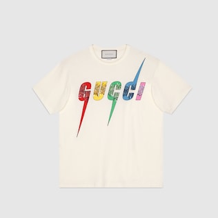 Gucci Blade寬身棉質T恤