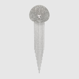 Broche Concha Marina Cristales Incrustados