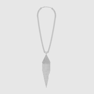 Crystal necklace with pendant