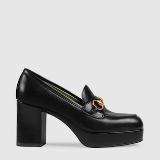Mocasín Piel Plataforma Horsebit