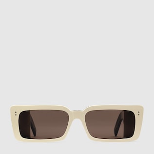 Lunettes de soleil rectangulaires