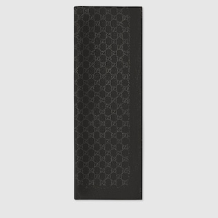 Lamé GG jacquard stole