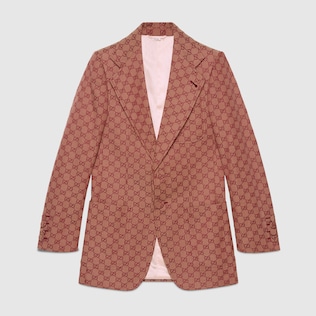 Men's GG canvas jacket