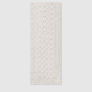 Estola de Jacquard con GG de Lúrex