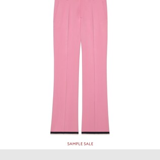 Viscose bootcut pant