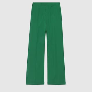 Wool ankle pant