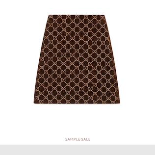 GG velvet skirt