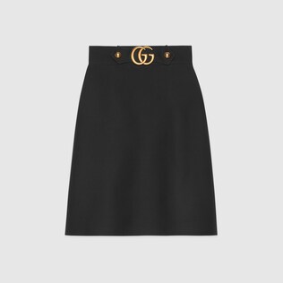 Knee-length skirt