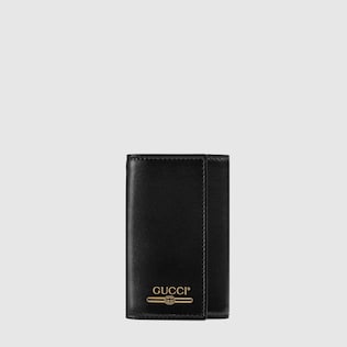 GUCCI ロゴ レザー キーケース