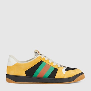 Screener Herren-Sneaker aus Wildleder