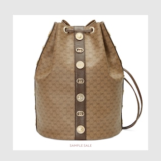 Mini GG Supreme drawstring backpack
