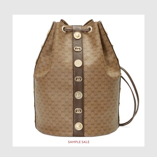 Sac à dos mini GG Supreme avec cordon