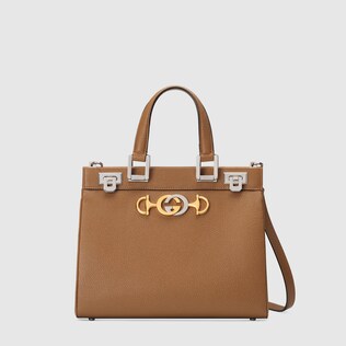 Gucci Zumi grainy leather small top handle bag