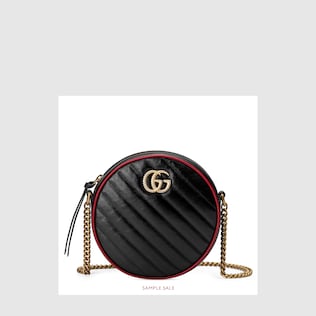 GG Marmont 系列圆形迷你肩背包
