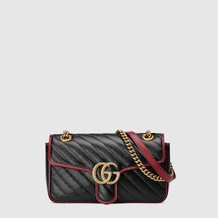 Kleine GG Marmont Schultertasche