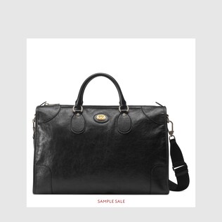 Mittelgroße Reisetasche aus weichem Leder